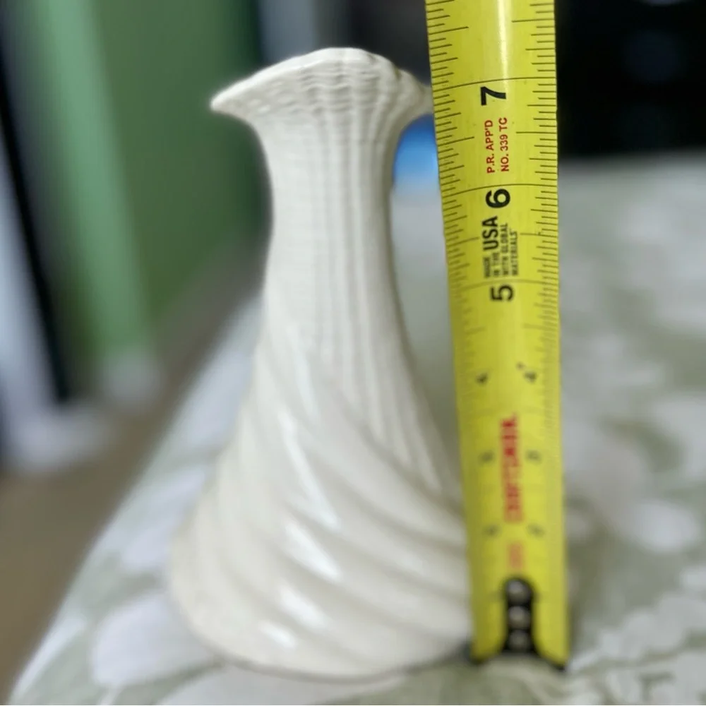 Whimsy Nautical Coastal Vibe Swirl Uniquely Shaped Candlestick Holder Accent